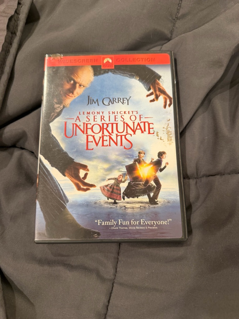 A Series of Unfortunate Events (Widescreen DVD) - Jim Carrey - Red/Blue Cover